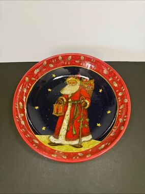 Victorian Santa by Certified International Bowl 13 inch